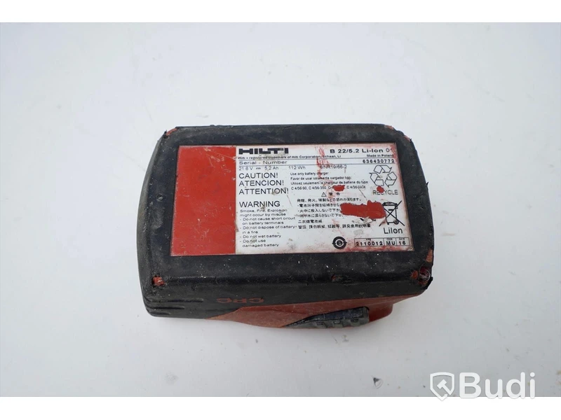 HILTI Dammskydd + HILTI batteri